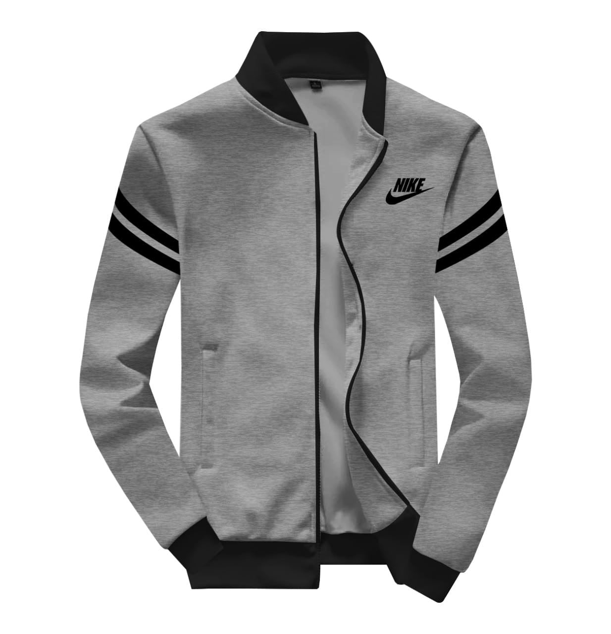 Fleece Baseball Jacket – Soft Fabric, Stylish & Comfortable (1 Piece)
