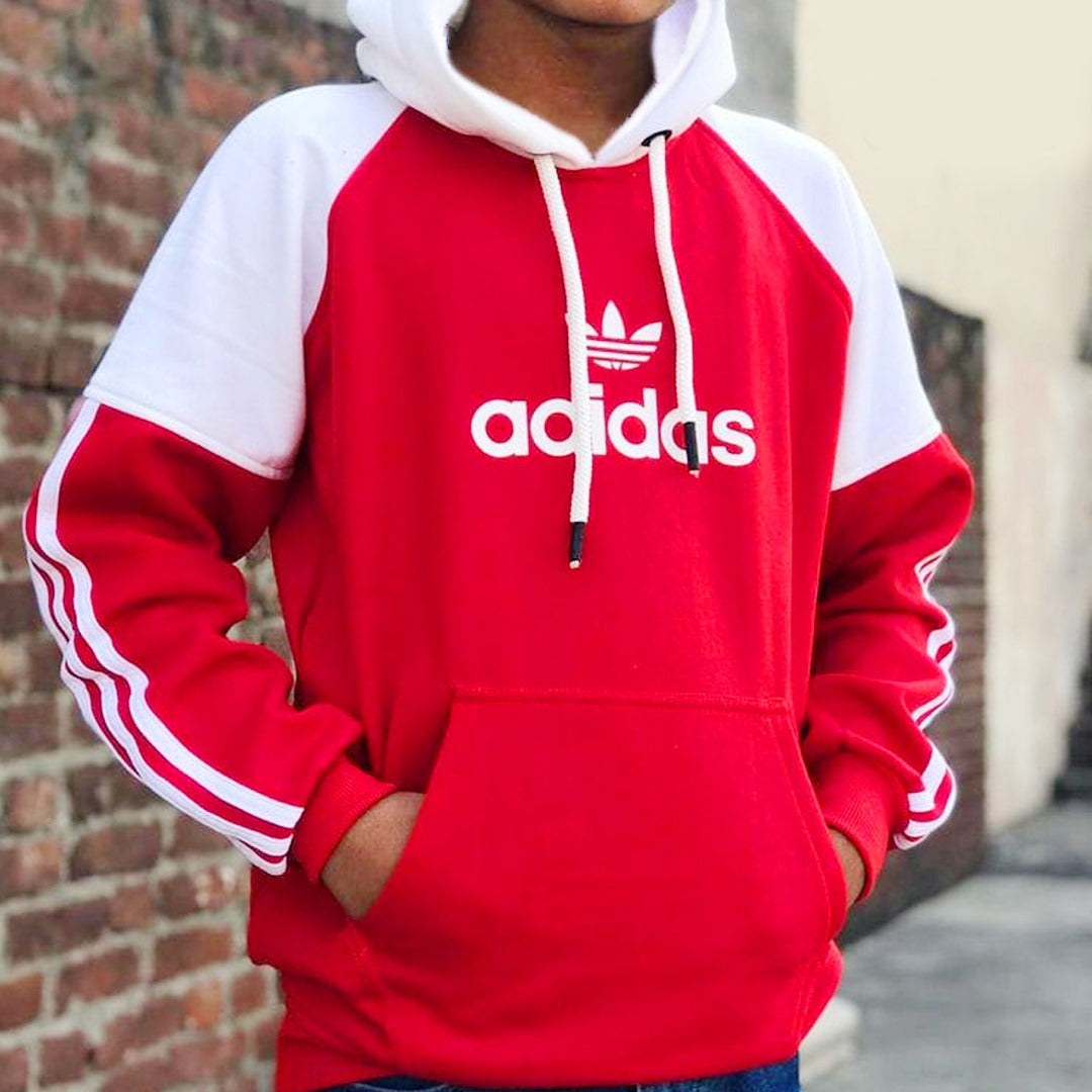 Adidas Fleece Hoodie – Premium Soft Fabric, Comfortable & Stylish (1 Piece)