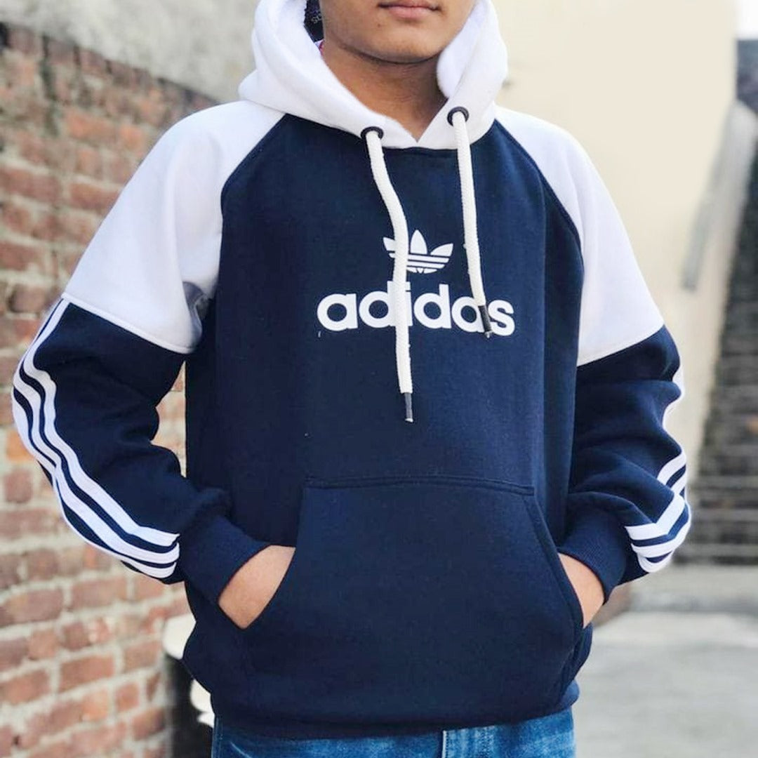 Adidas Fleece Hoodie – Premium Soft Fabric, Comfortable & Stylish (1 Piece)